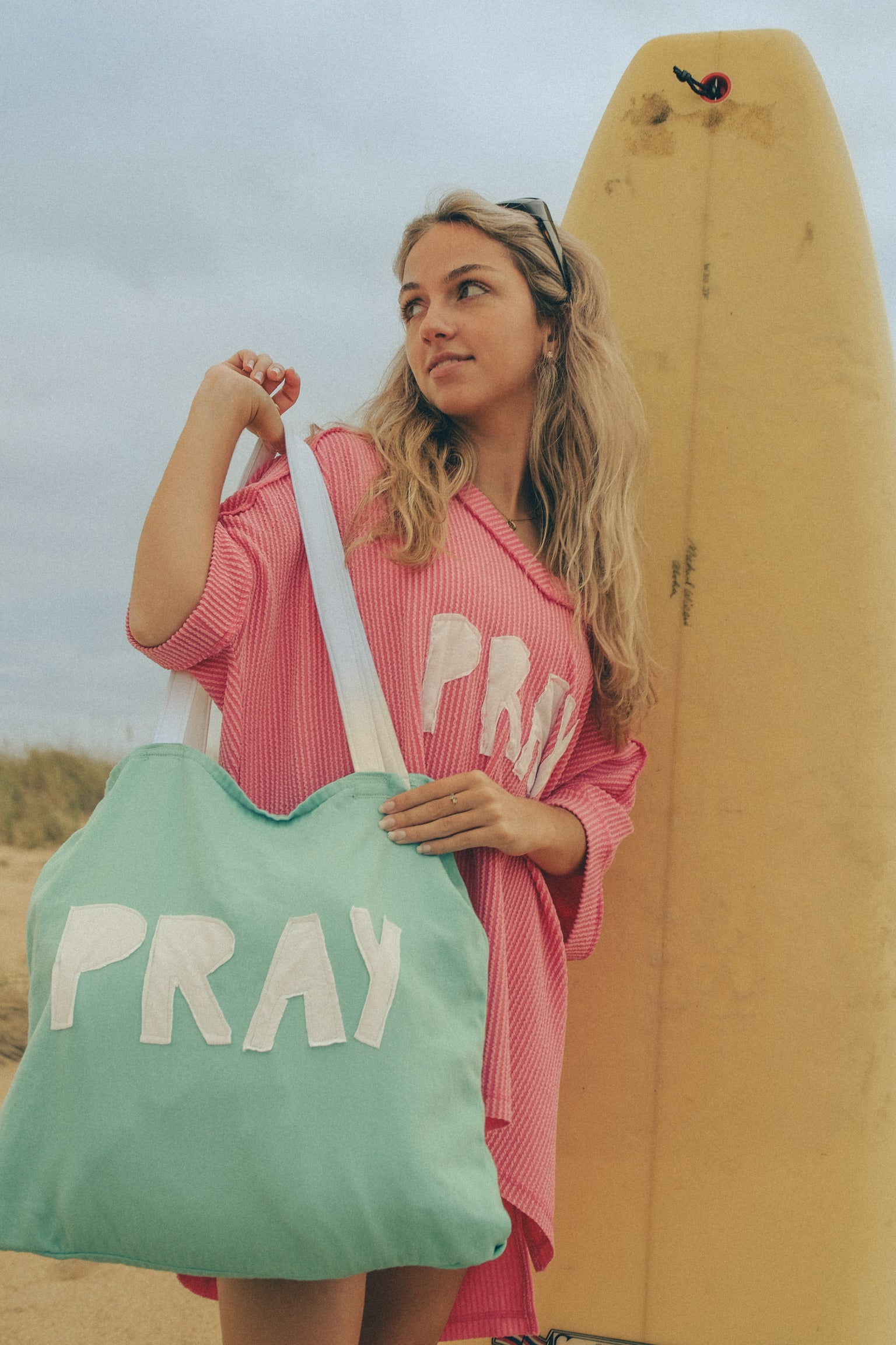 PRAY Pink Tee