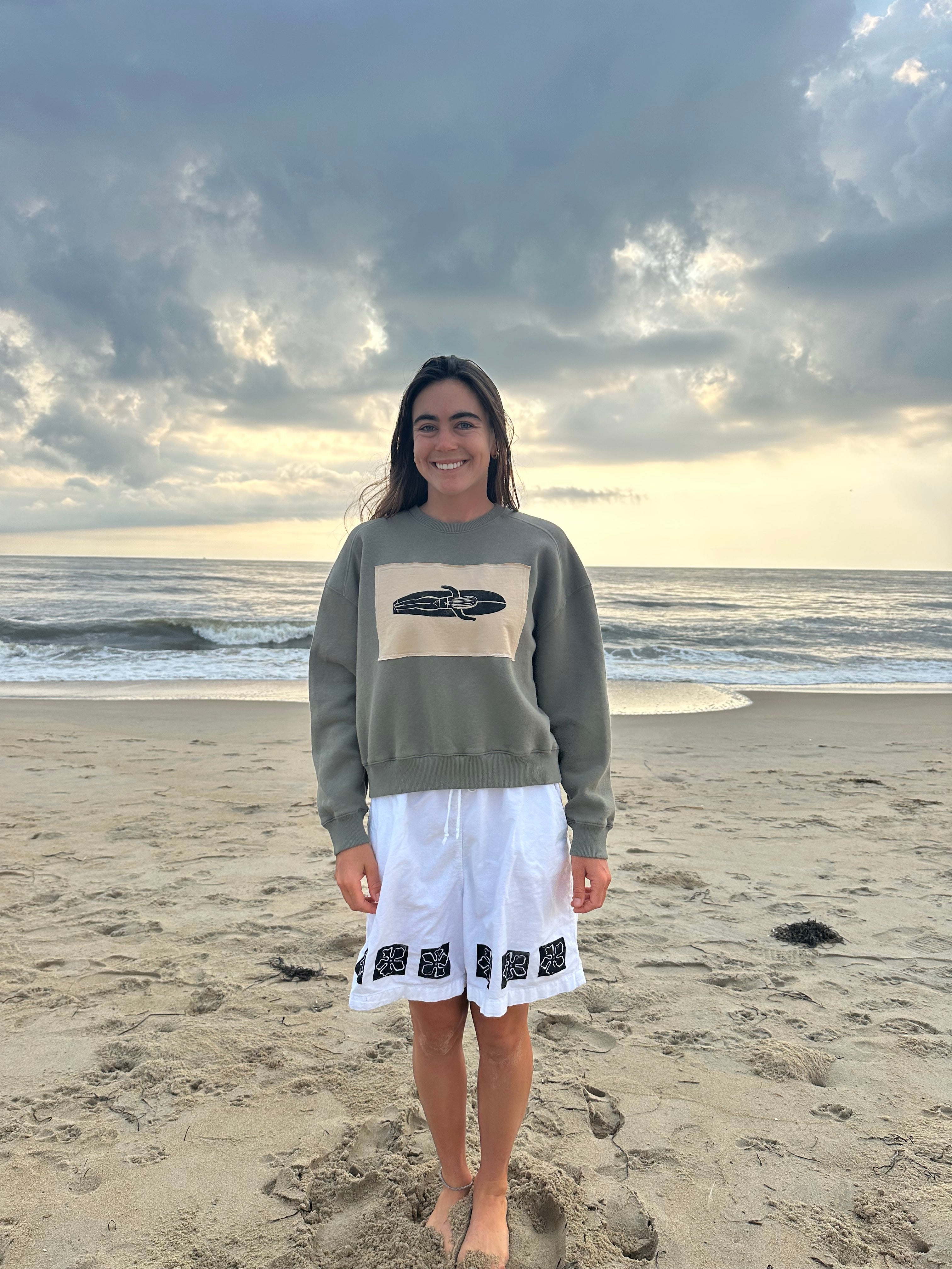 Surfer Girl Crewneck