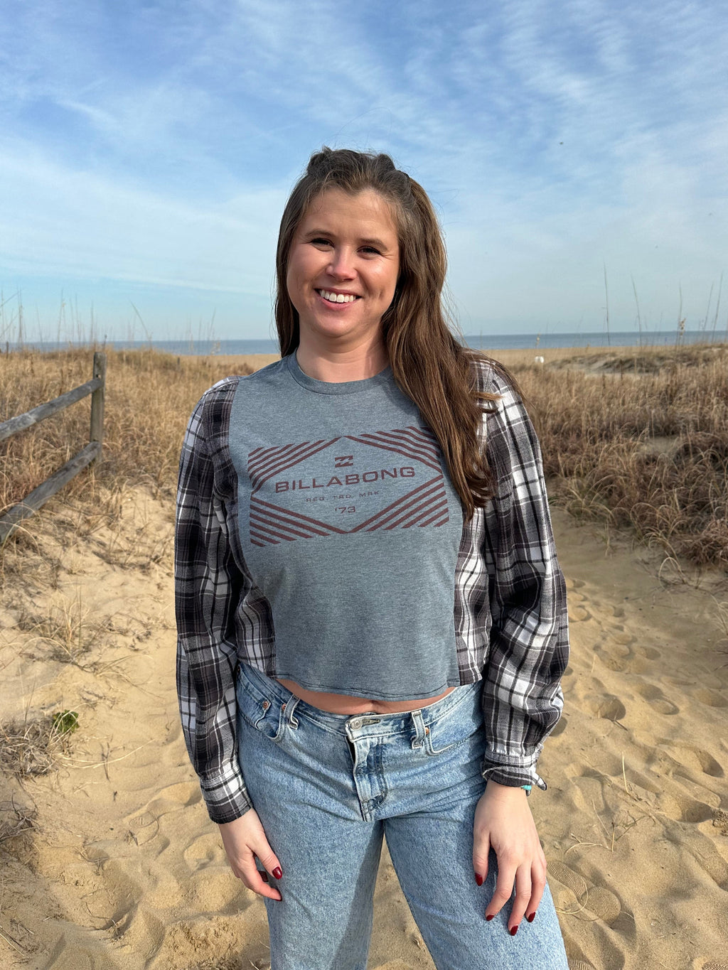 Billabong Flannel Tee