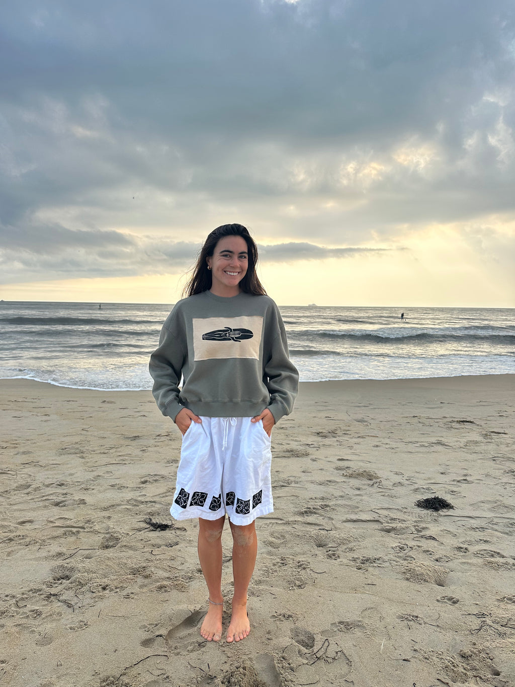 Surfer Girl Crewneck