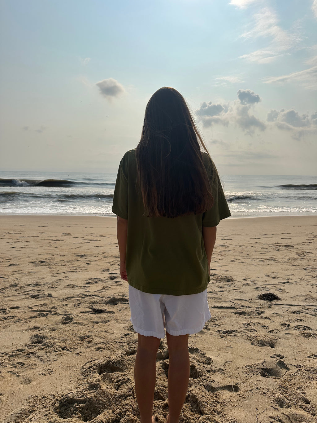 Olive Bikini Tee