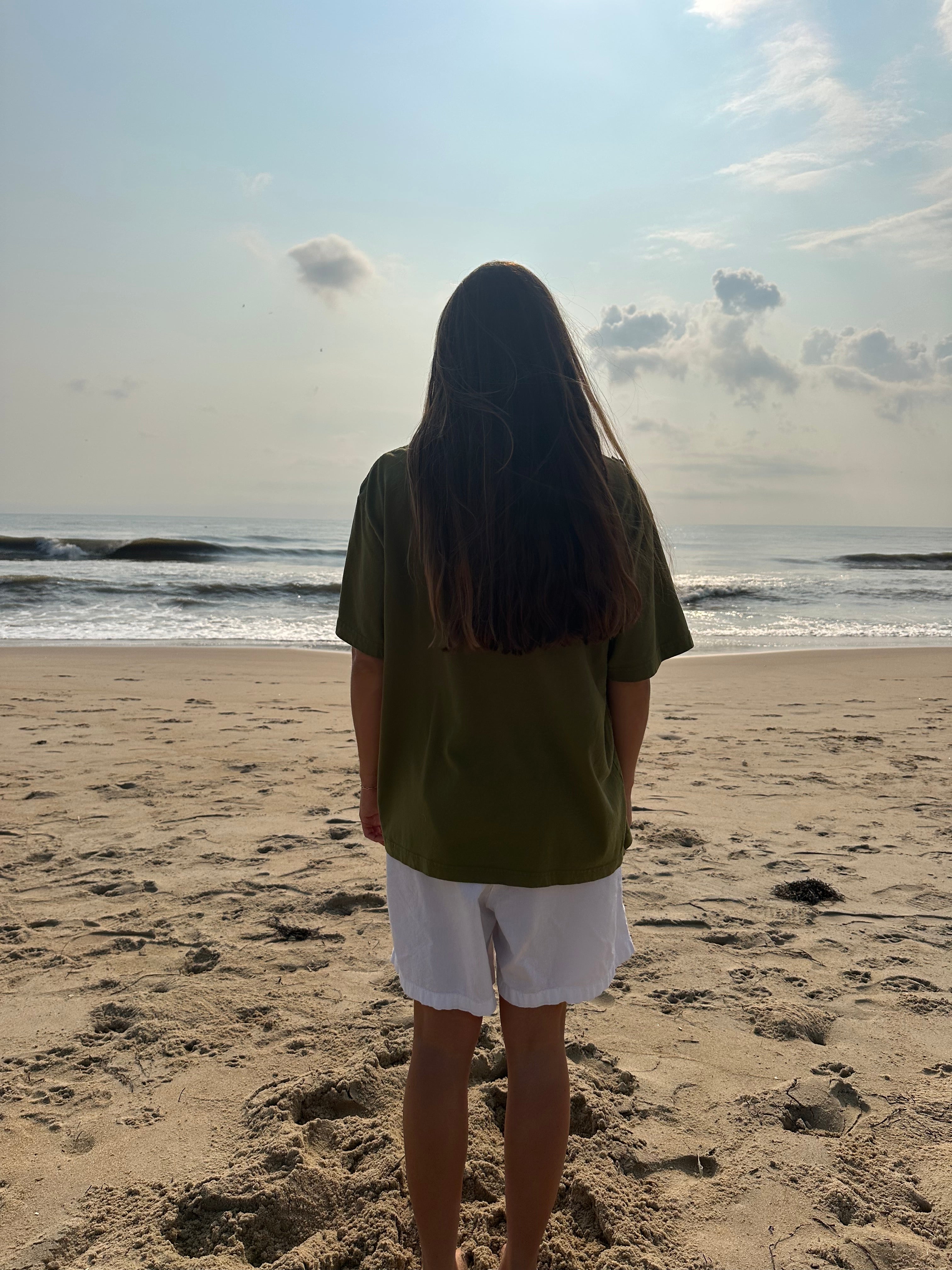 Olive Bikini Tee