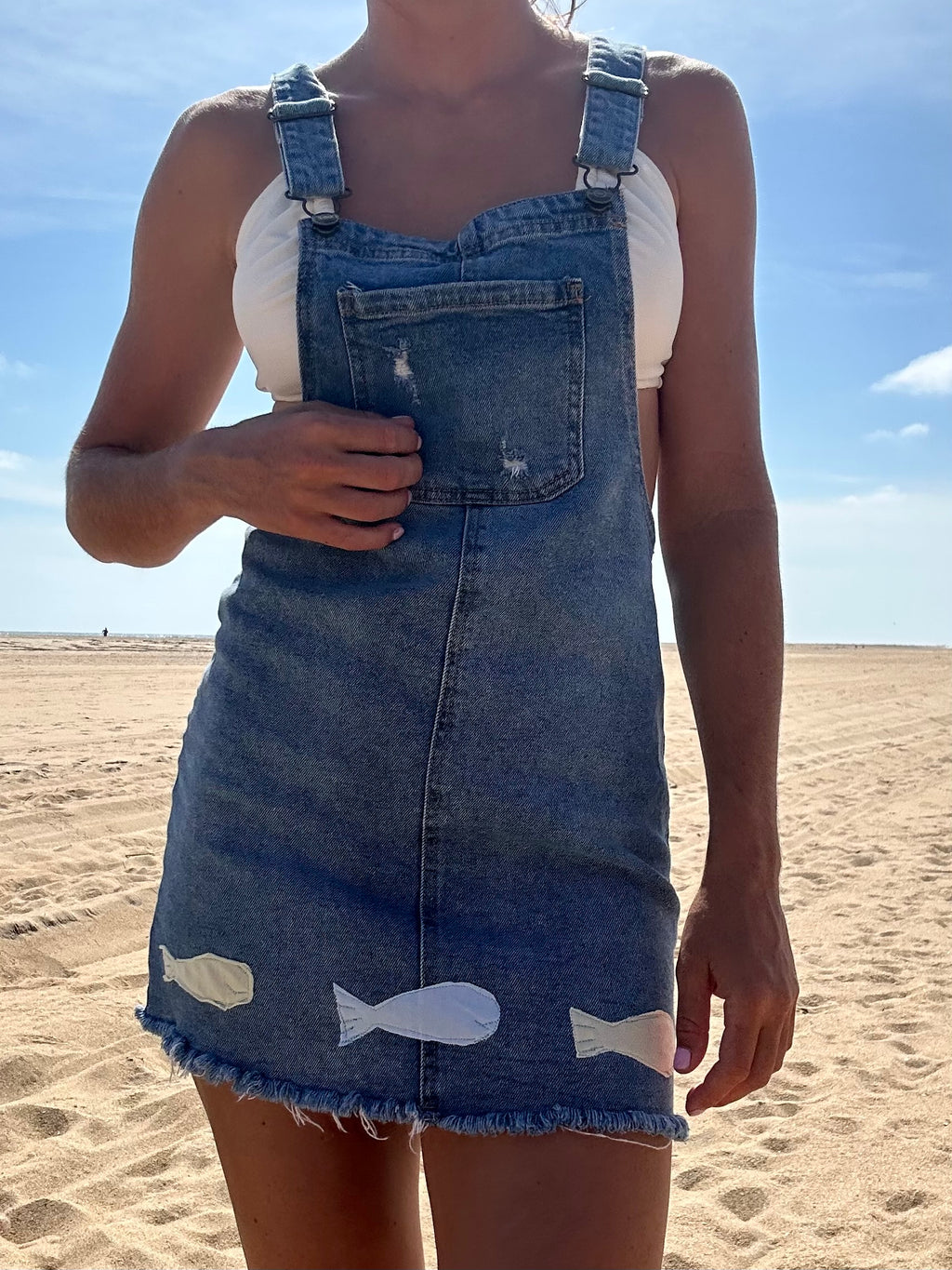 Fishy Overall Dress
