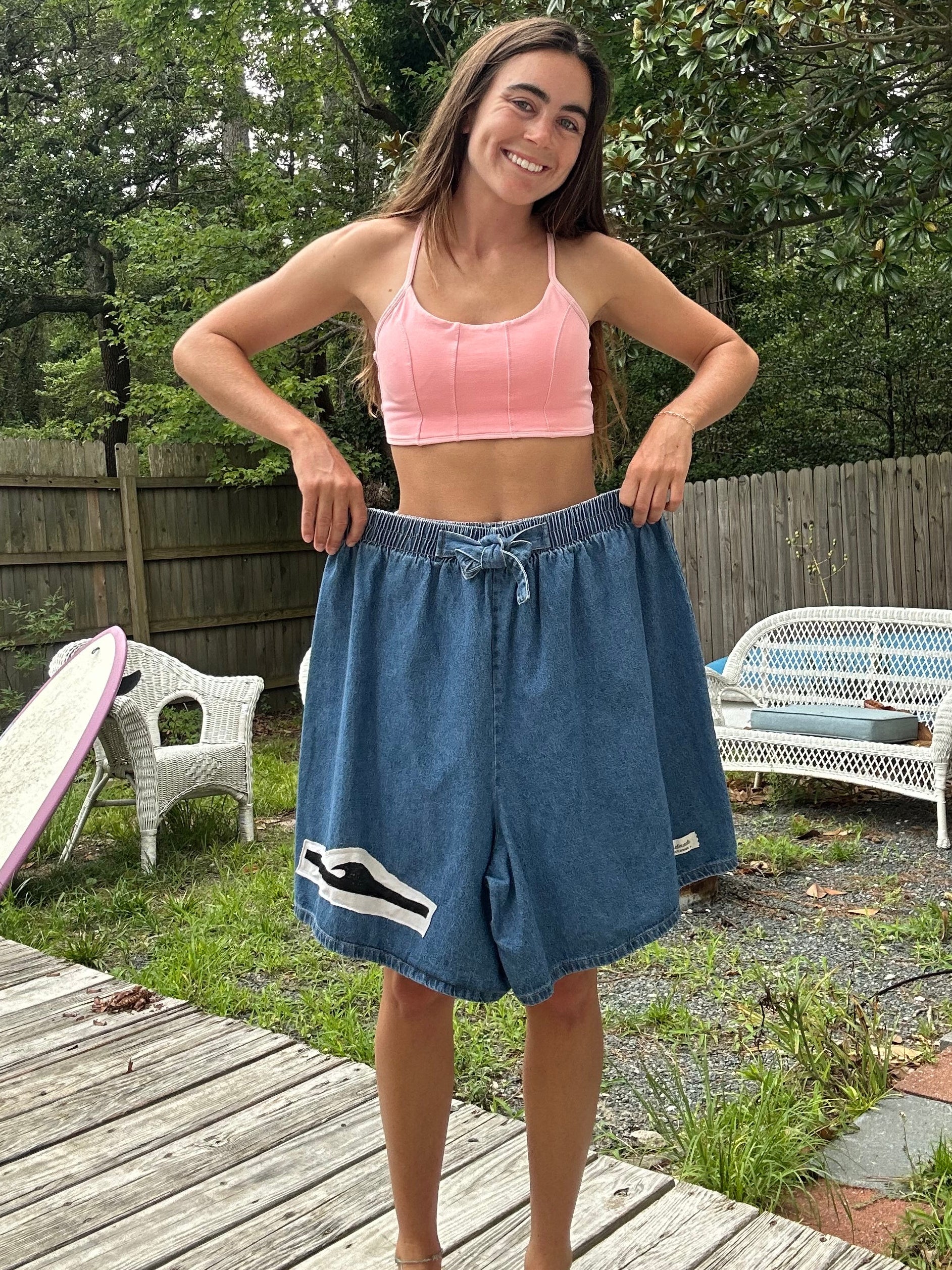 Wavy comfy jorts