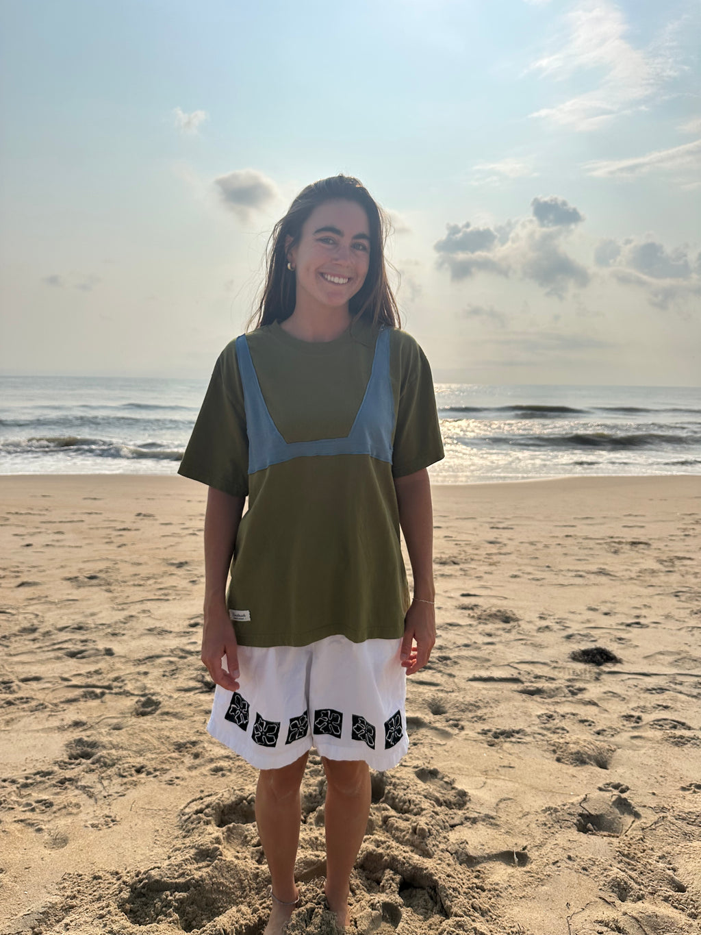 Olive Bikini Tee