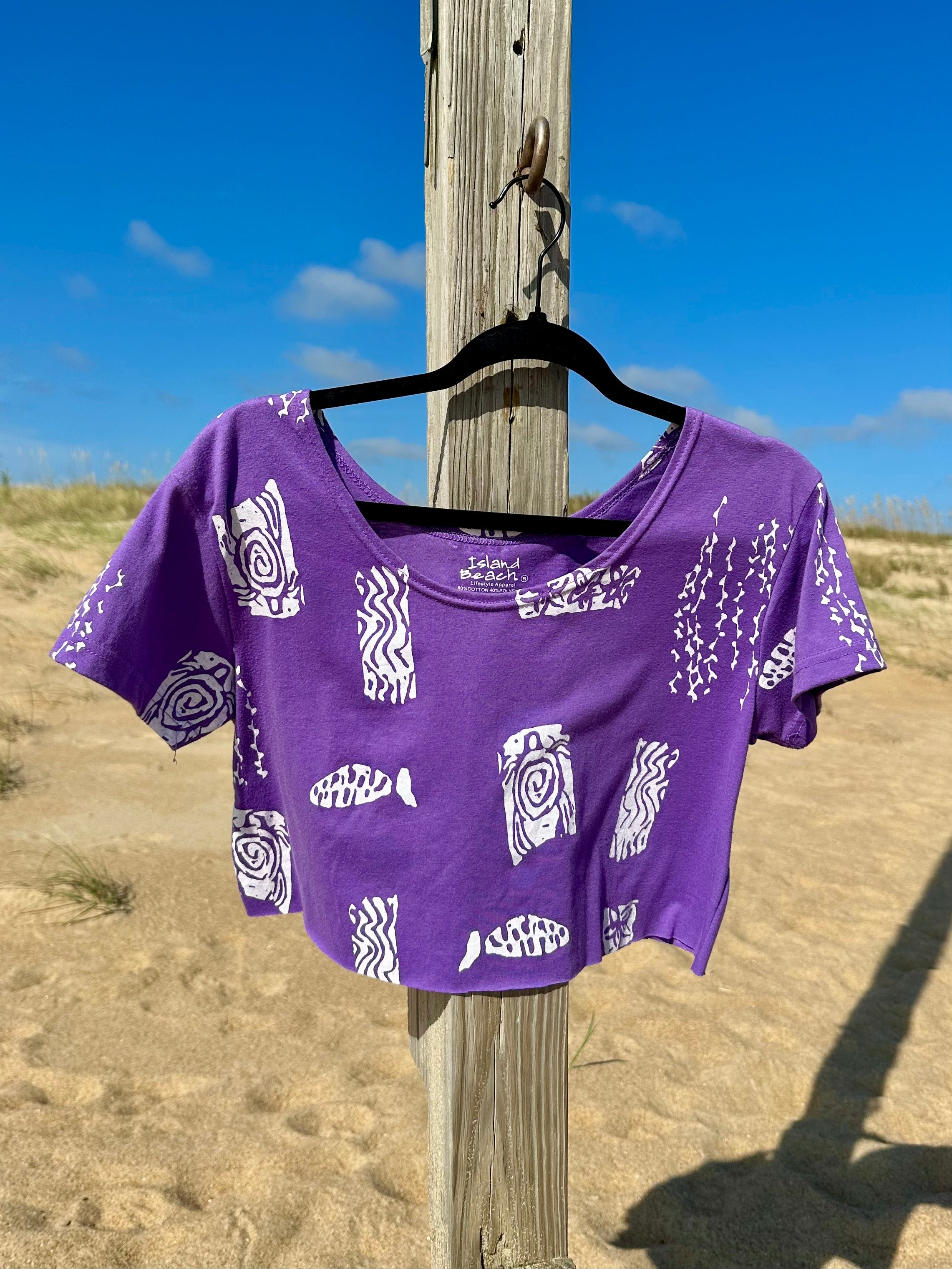 Purple Tiki Tee
