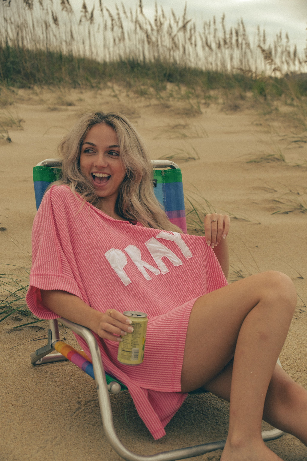 PRAY Pink Tee